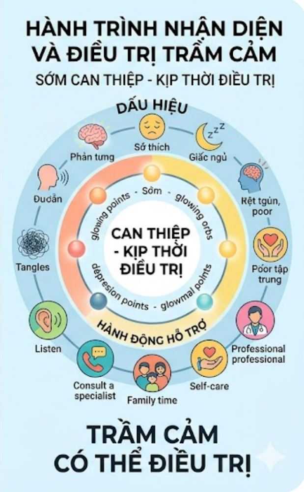 Nhận diện sớm trầm cảm: Khi những thay đổi nhỏ trở thành tín hiệu cảnh báo